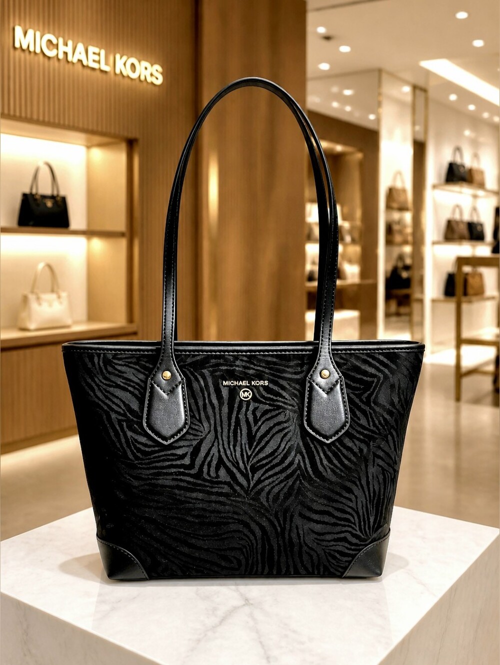 Michael Kors Eva Small Top Zip Tote